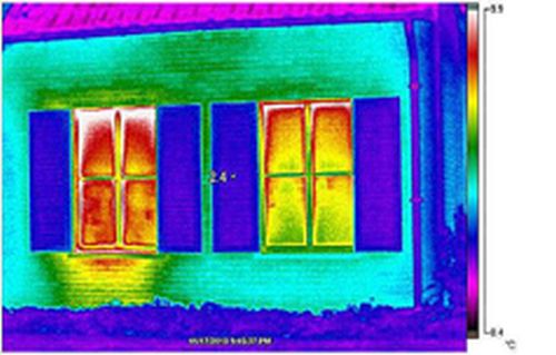thermografie glas