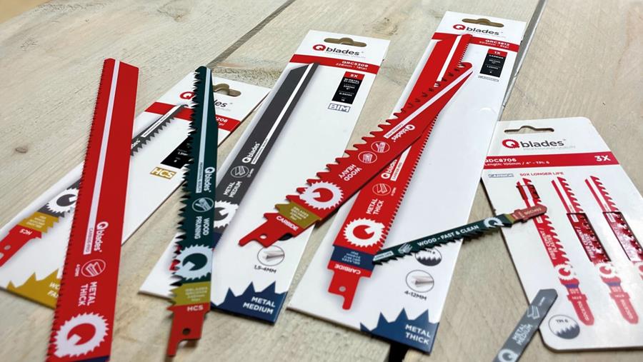 En avril 2024, Qblades lancera des lames pour scie récipro et scie sauteuse
