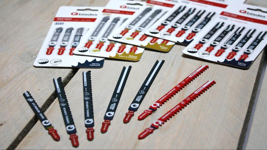 Nouveau: les lames pour scie sauteuse et les lames de scie sabre Qblades