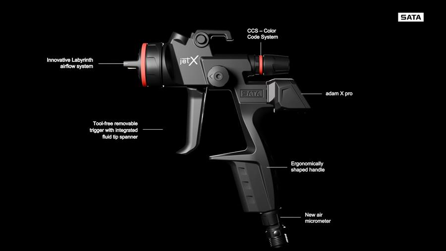 Le tout nouveau SATA Jet X - travaille pour vous