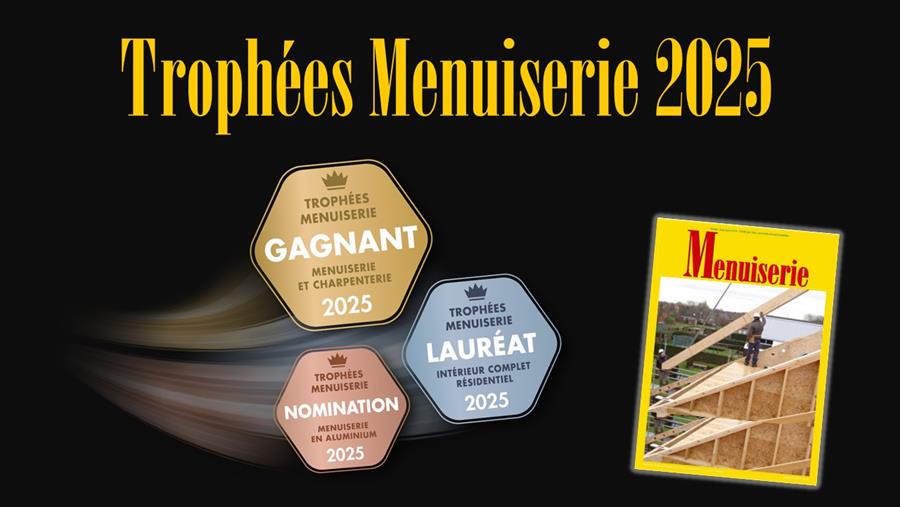 Voici tous les projets nominés pour les Trophées Menuiserie 2025!