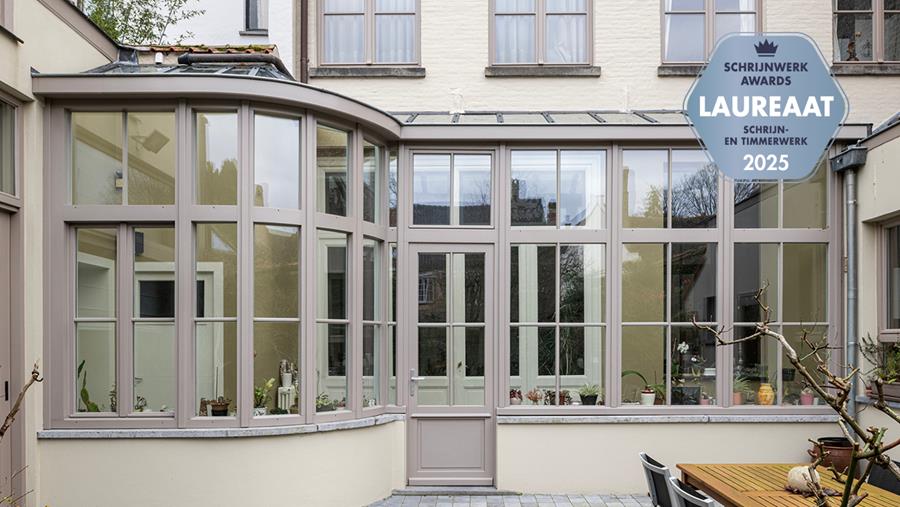 Orangerie in Brugge verenigt erfgoed en vakmanschap