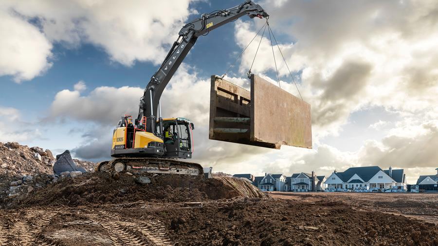 VOLVO CE lanceert de nieuwe ECR255