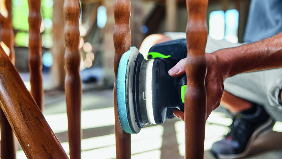 Un ponçage magistral avec les dernières nouveautés Festool