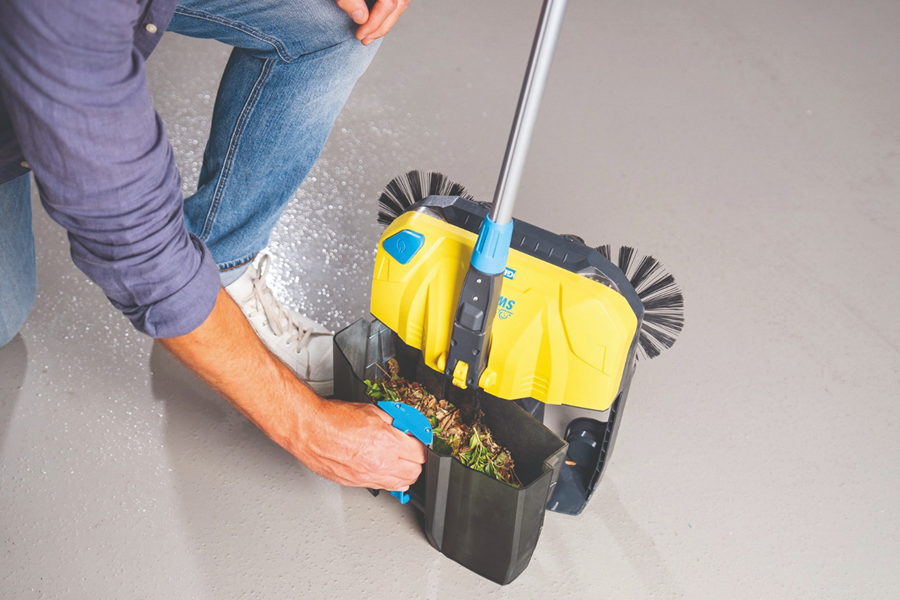 Gloria EasySweep 18V vegen zonder borstel en blik
