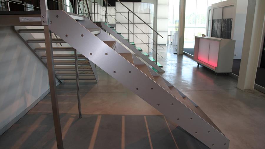 l'Escalier en Aluminium comme objet de design
