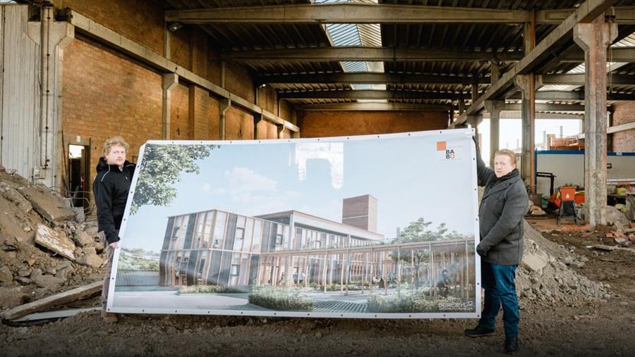 Un entrepreneur de Bruges rénove son atelier et ses bureaux