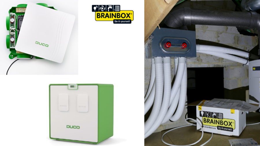 Ventilation simple flux et double flux, la comparaison Brainbox!