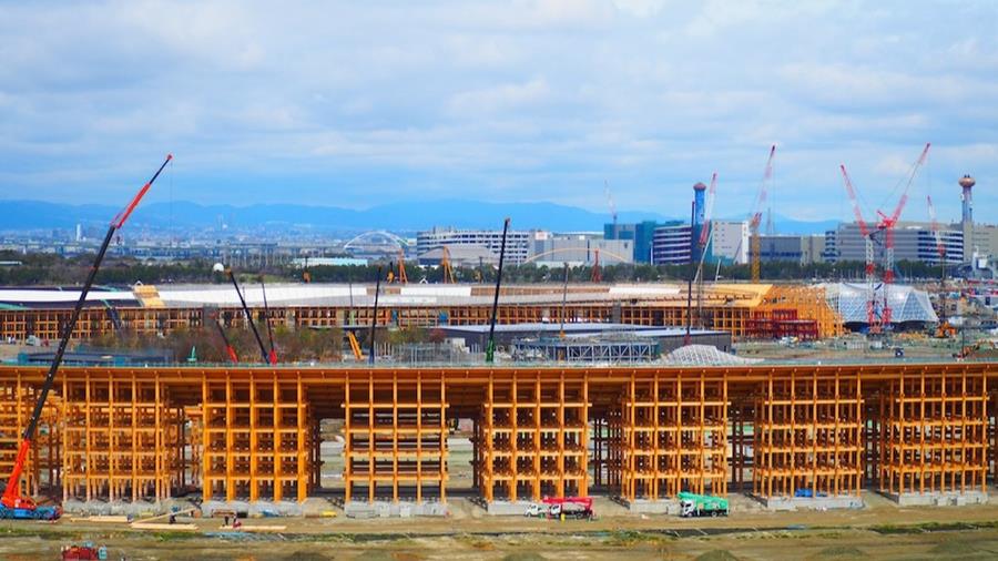 Le bois de Fukushima utilisé dans la plus grande structure en bois du monde