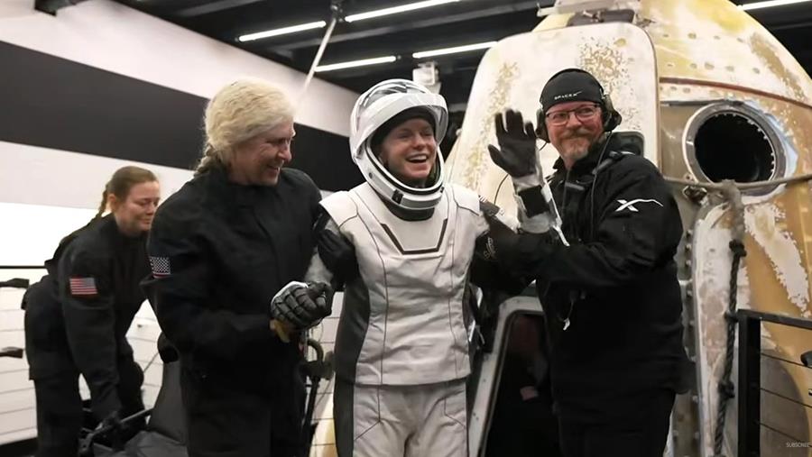 L'équipage évacué de l'ISS pour raison médicale de retour sur Terre