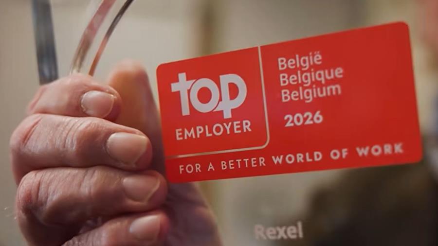 Rexel Belgium à nouveau reconnu comme Top Employer 2026